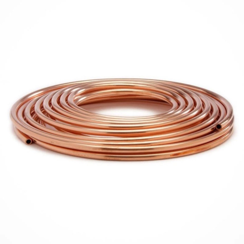 Труба медная отожженная мягкая М2 181х3 мм ГОСТ 617-90  ОборонСпецСплав