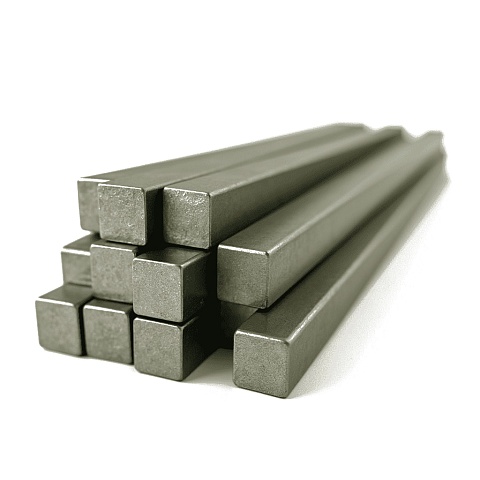 Квадрат из жаропрочного сплава ХН62МВКЮ 130x130 ГОСТ 2591 - 2006  ОборонСпецСплав