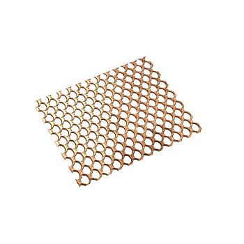 Медно-никелевый лист перфорированный МНЖ5-1 2.5x2000x2000 ГОСТ 492 - 2006