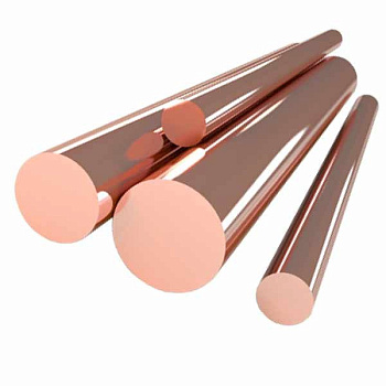 Медный круг ММ 12 мм ГОСТ 1535 - 2006 прессованный матовый