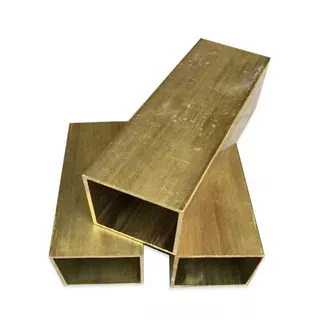 Труба латунная профильная квадратная Л63 60x60x2 мм ДКРНП  ОборонСпецСплав
