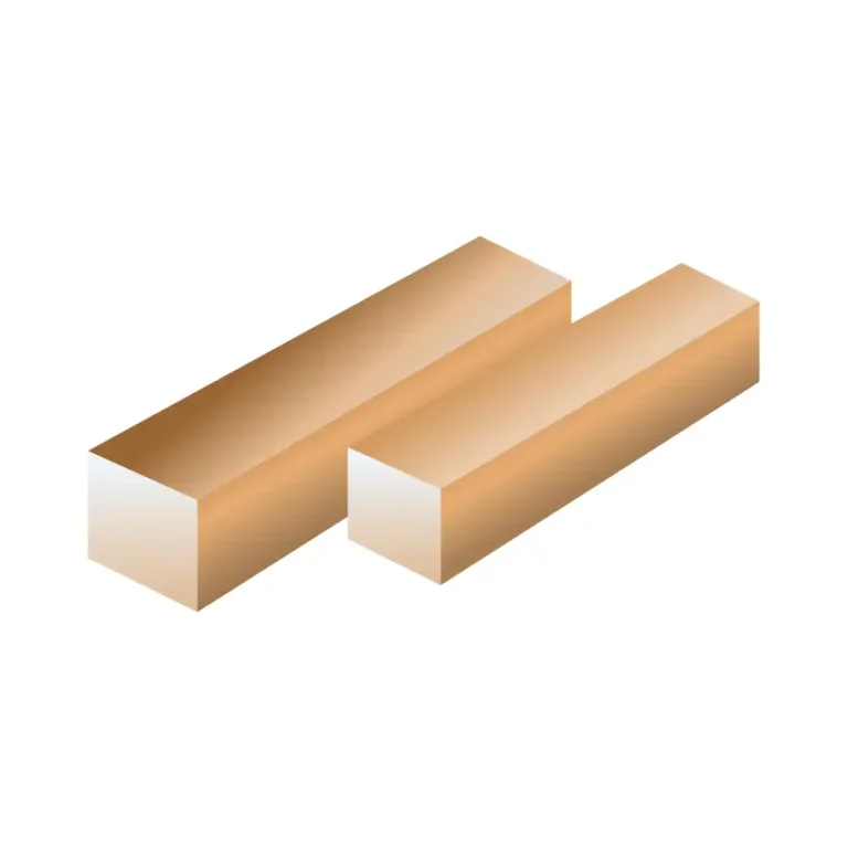 Бронзовый квадрат БрБ2 17x17 ТУ 48-21-289-73  ОборонСпецСплав