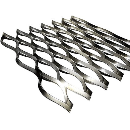 Нержавеющая просечно-вытяжная сетка 12Х18Н10Т 3.2x13.4x0.8 ТУ У00236010.001-97  ОборонСпецСплав