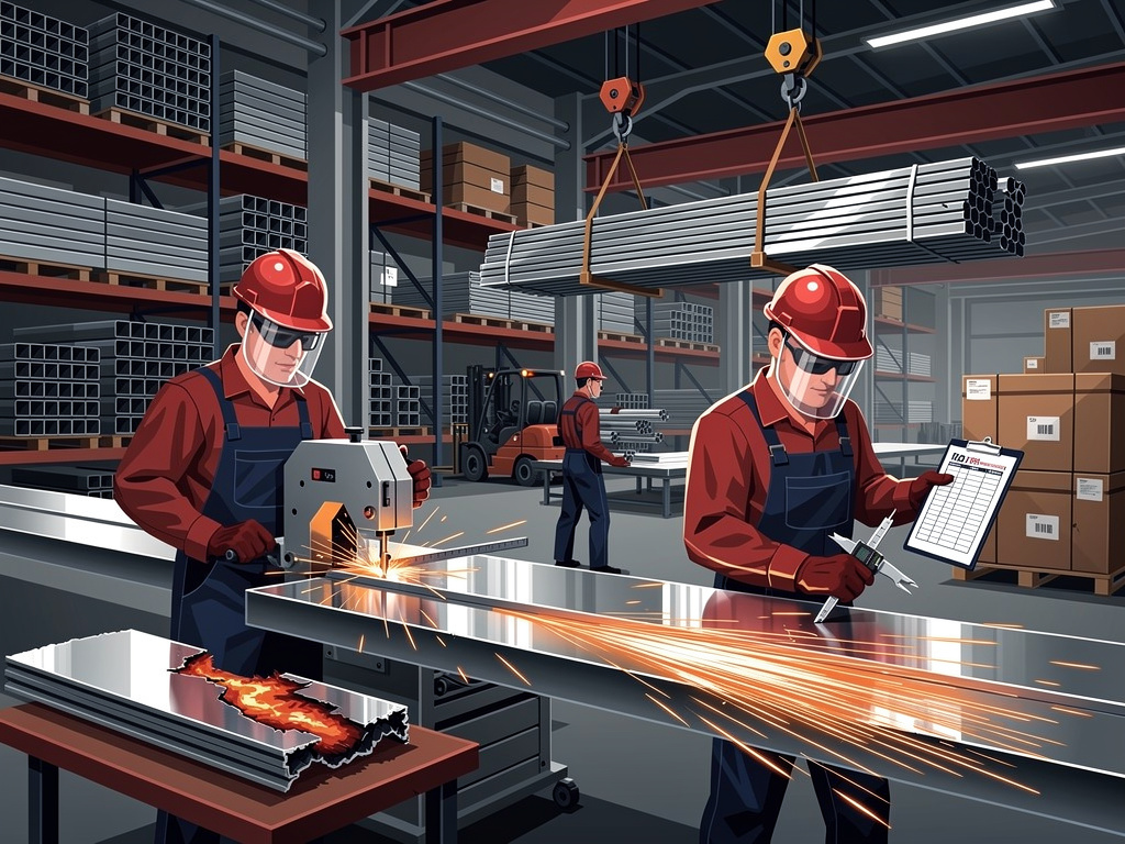 Резка металлопроката без брака: 7 ошибок, из‑за которых вы теряете до 15% материала | Блог компании ОборонСпецСплав