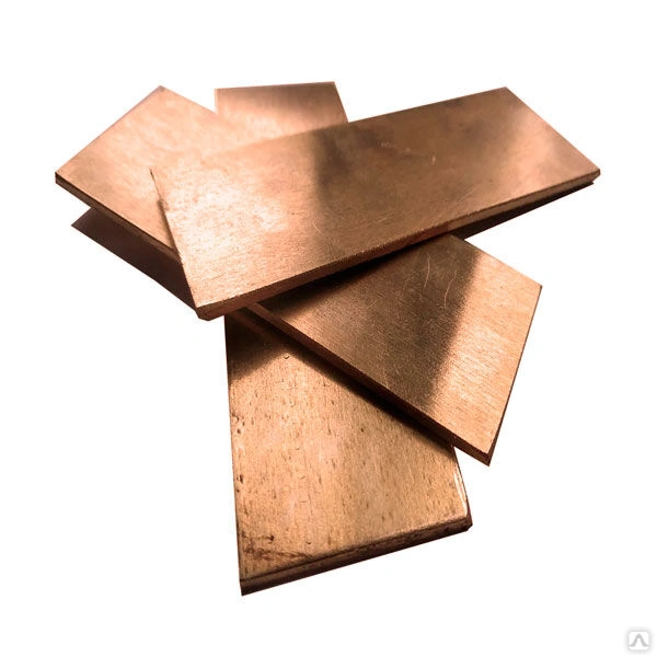 Шина бронзовая БрОЦ4-3 1.2х60 мм ГОСТ 1761-92 нулевая  ОборонСпецСплав