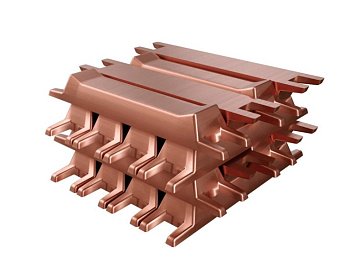 Медная чушка М1 50x100 ГОСТ 431-81