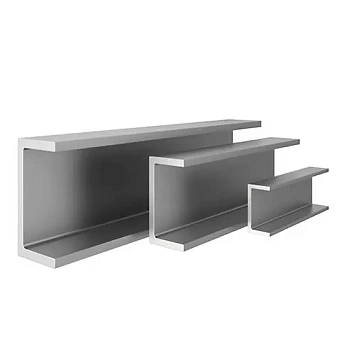 Швеллер дюралевый Д19АМ 19x13x11 ГОСТ 13623 - 90